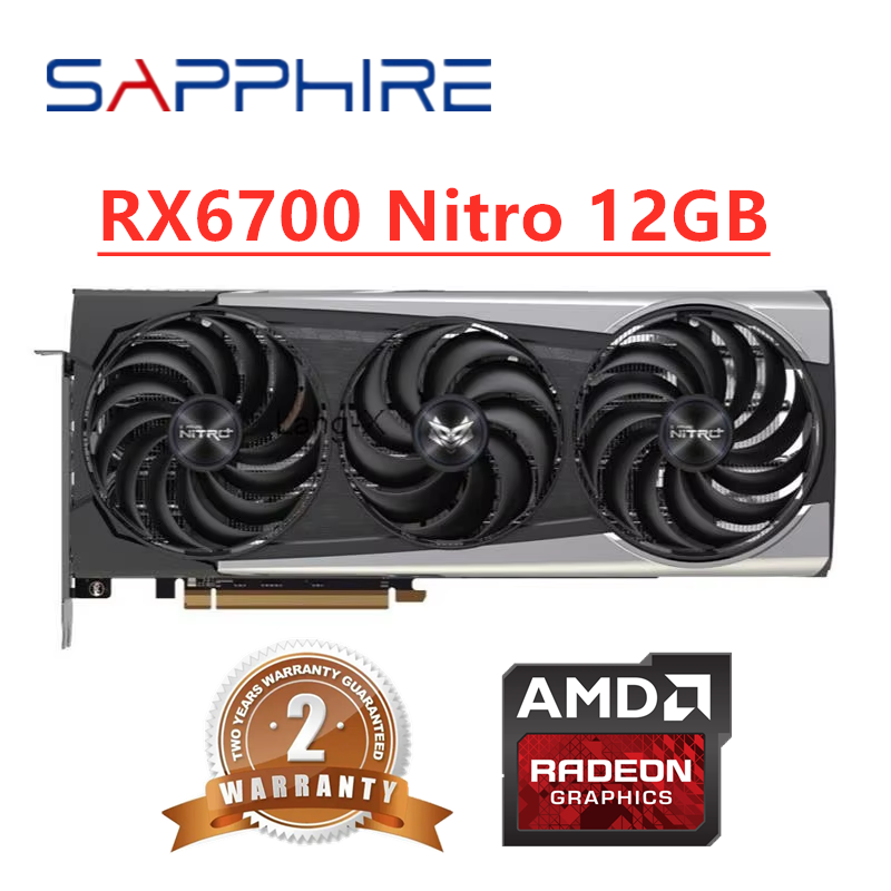 Rtx 3070 8Gb Graphics Card - GPU Sapphire RX 6700 XT 6700XT