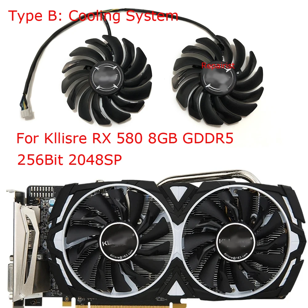 Video Cards Fan,T129215SU,VGA  - Rx 580 8Gb 2048Sp Gpu ulasan dan harga