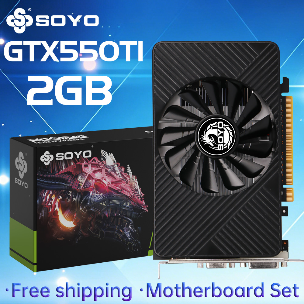 SOYO GTX 550TI Graphics Card G - Rtx 3070 8Gb Graphics Card ulasan dan harga